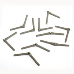 MACGREGOR Round BARBED HINGES (x10) D2.5xL48mm