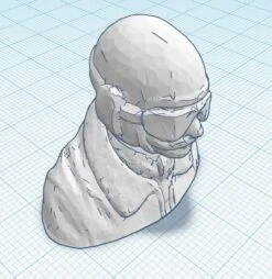 1/5 BRITISH WWI 3D Printed PILOT 108mm