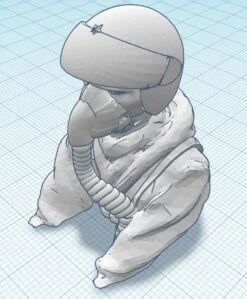 1/6 JET PILOT FIGURE 87mm