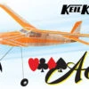 Keil Kraft Ace Kit – 30″ Free-Flight Rubber Duration -Aircraft Model Shop a kk2020