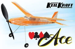 Keil Kraft Ace Kit – 30″ Free-Flight Rubber Duration
