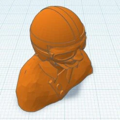 ACE 1/5 WW1 GERMAN PILOT 3D Printed 108mm