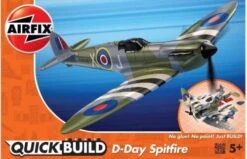 Airfix Quickbuild D-Day Spitfire. Plastic Model Kit