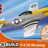 Airfix Quickbuild P.51D Mustang Plastic Model Kit