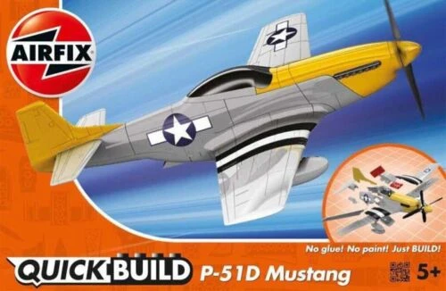 Airfix Quickbuild P.51D Mustang Plastic Model Kit