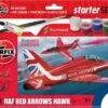 Airfix RAF Red Arrows Hawk Starter Set. 1.72 Scale