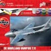 Airfix De Havilland Vampire T.11 Gift Set. Inc Glue, Paints And Brushes. 2 Airfix De Havilland Vampire T.11 Gift Set. Inc Glue, Paints And Brushes. -Aircraft Model Shop s l500 26