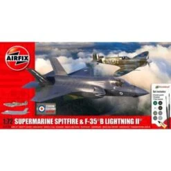 Airfix Supermarine Spitfire & Lockheed Martin F.35B Lightning II. Then And Now.