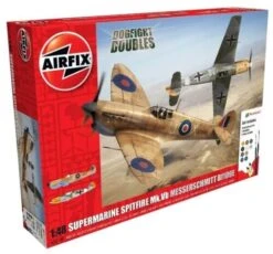 Airfix Dogfight Doubles. Supermarine Spitfire MkVb And Messerscmitt Bf109E.